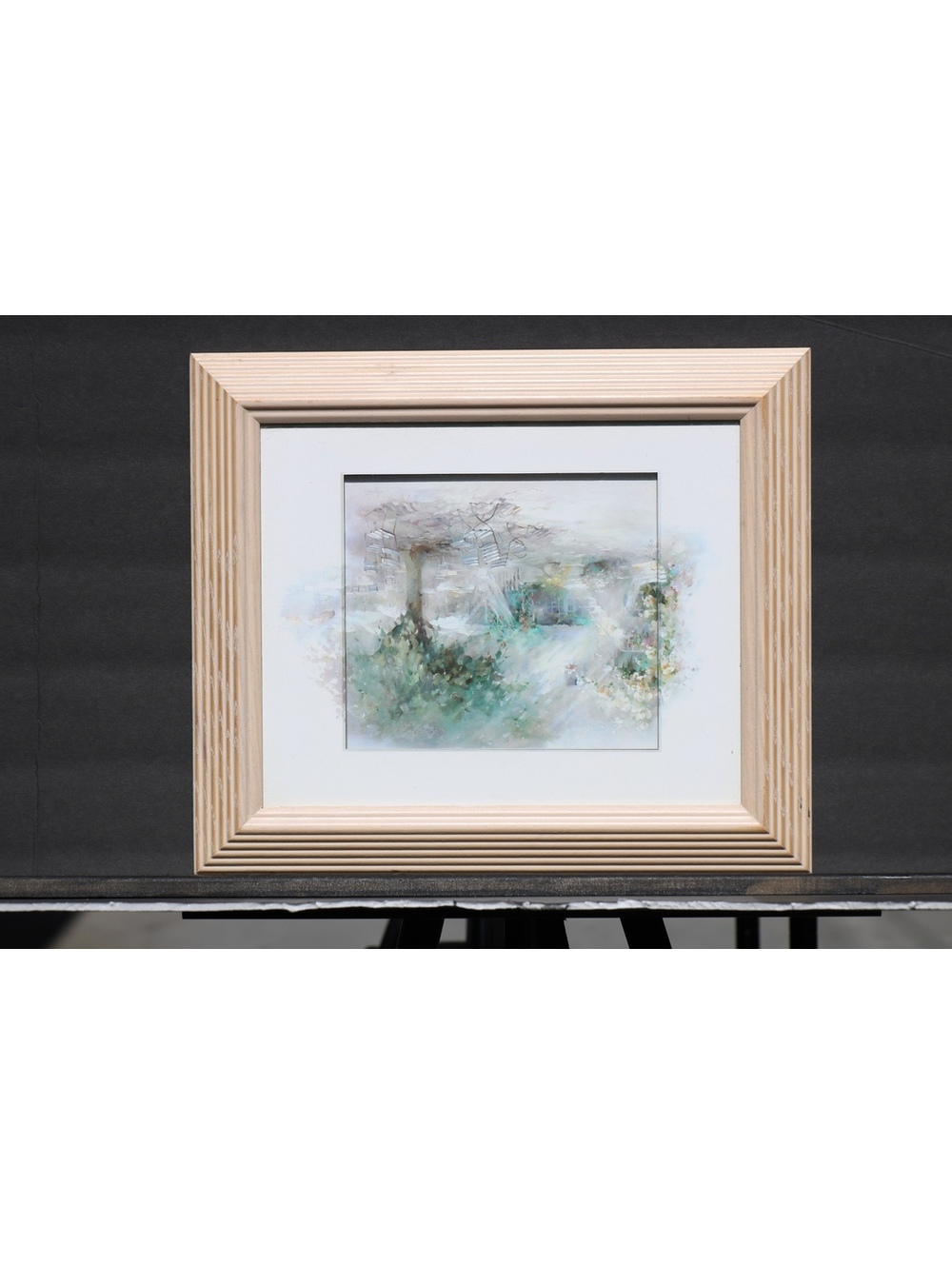 A place to be vintage framed print of watercolor painting